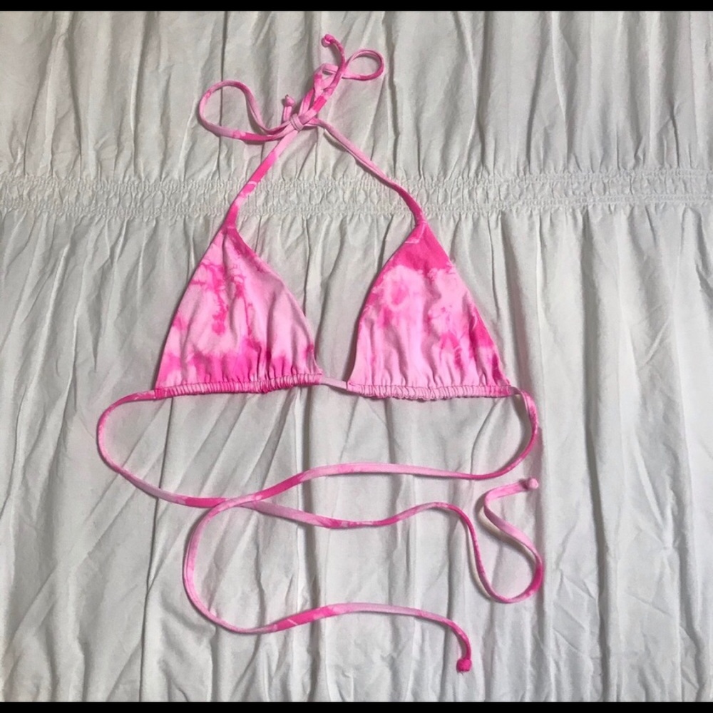 Frankies Bikinis Sofia Richie tie dye Tasha top